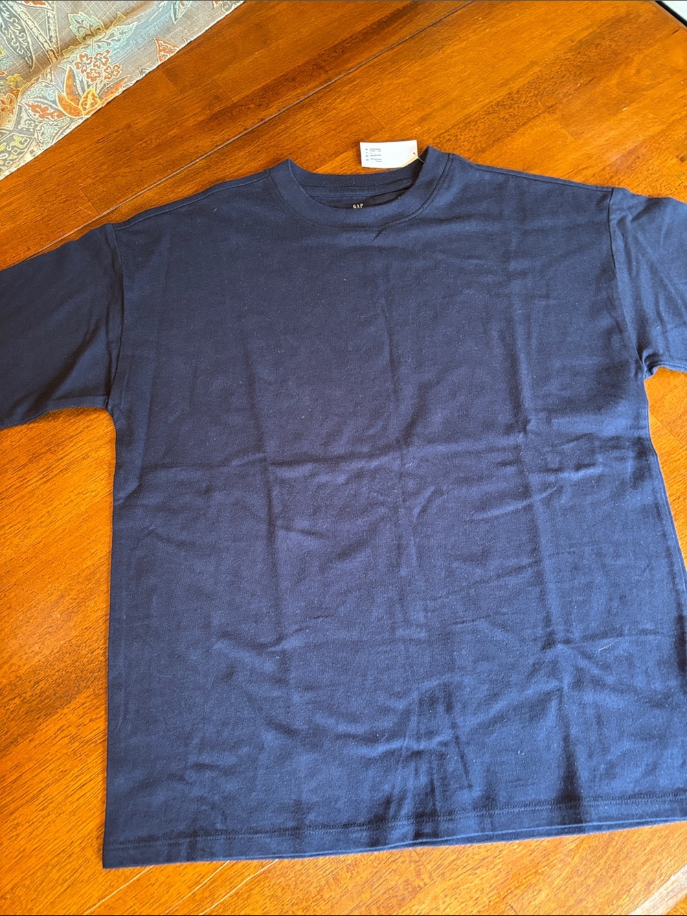 GAP Boy’s Crew Neck T-Shirt in Navy